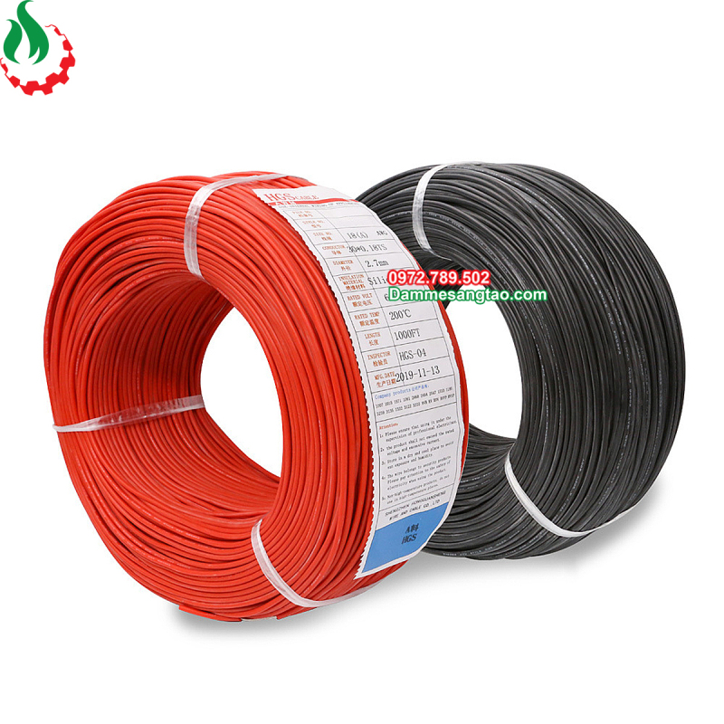 Bảng giá DMST Dây điện chống cháy silicon AWG cao cấp tiêu chuẩn 3239