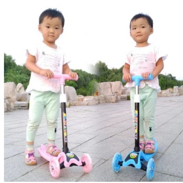 xe trượt scooter - loại có bánh xe phát sáng - xe cân bằng - xe lắc cho bé từ 2-8 tuổi chơi e  scooter - xe trượt  scooter - đồ chơi  trẻ em