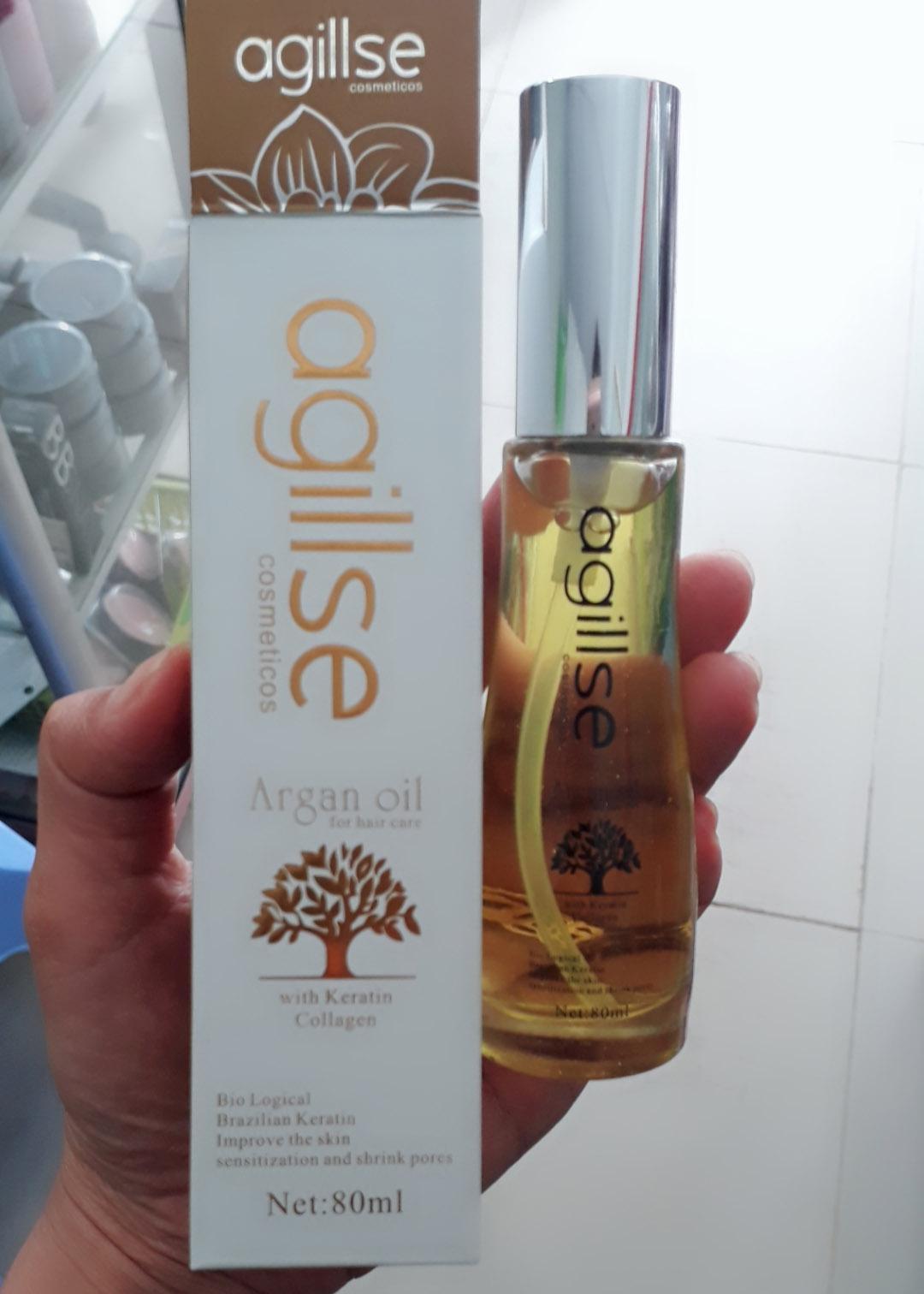 Tinh dầu dưỡng tóc Agillse Argan Oil 80ml