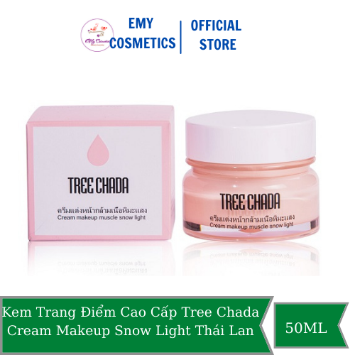 [HCM]Kem Trang Điểm Cao Cấp Tree Chada Cream Makeup Snow Light Thái Lan