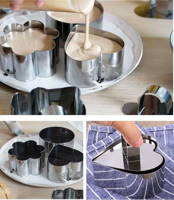 Khuôn ring mouse mini có nắp nhấn