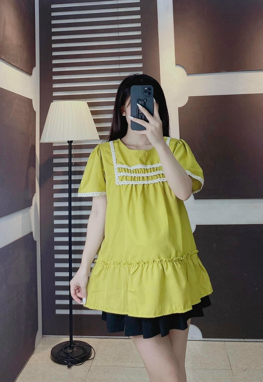 Áo bầu công sở công sở mẫu mới
