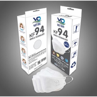 Khẩu Trang KF94 - Việt Đức 4 lớp (10 cái/túi/hộp)
