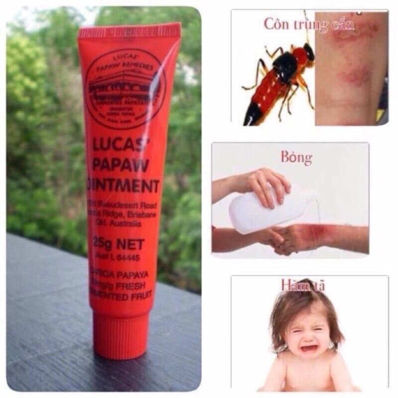 Kem đa năng lucas papaw Ointment 25gr Úc