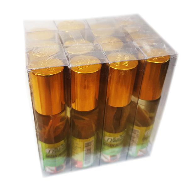 Lốc 12 chai lăn Dầu thảo dược nhân sâm Green Herb oil thái lan