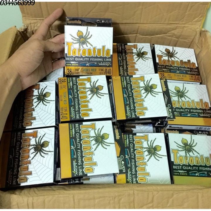 Cước Câu Cá Nhện TARANTULA  (cam kết đổi trả trong 2 tuần đầu)