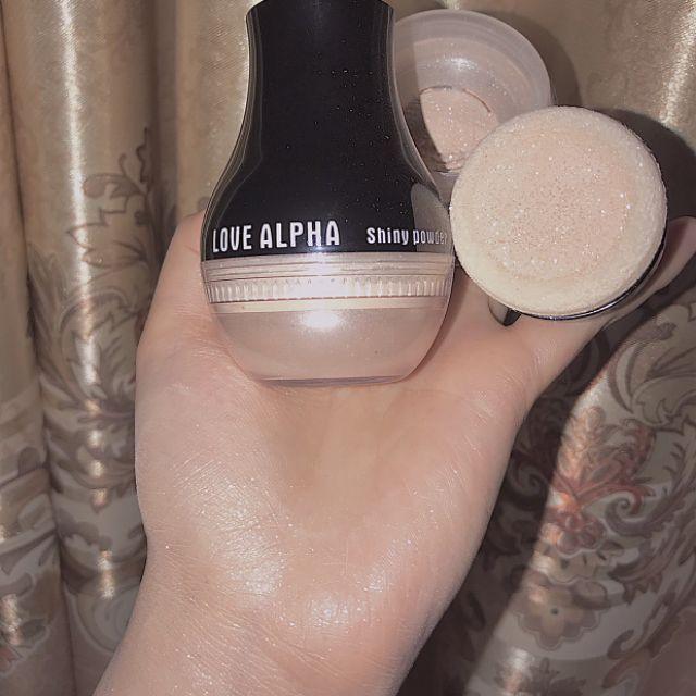 [HCM] Phấn Phủ Bột LoVe ALPHA Trang Điểm Sáng Mịn Da