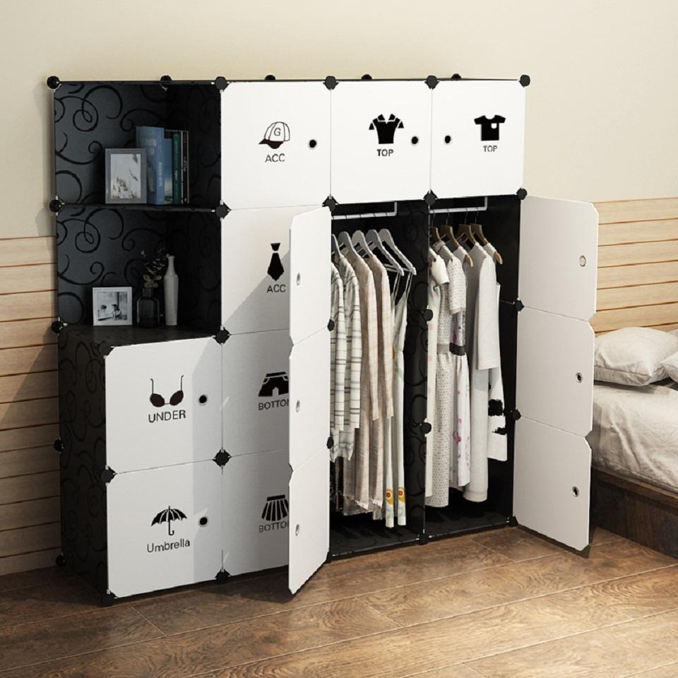 [HCM]Tủ nhựa ghép Khánh Đăng 16 ngăn - 14N2X