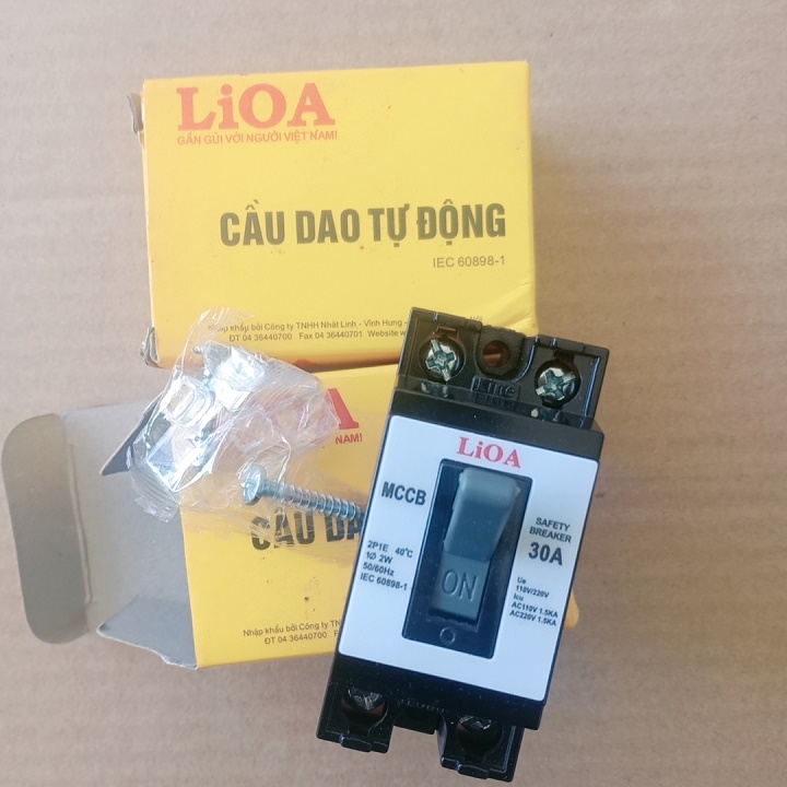 CẦU DAO TỰ ĐỘNG LIOA CB CÓC