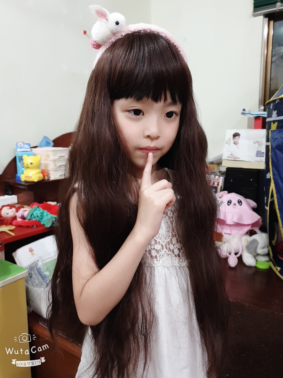 Băng đô đính con thỏ cute dành cho bé gái