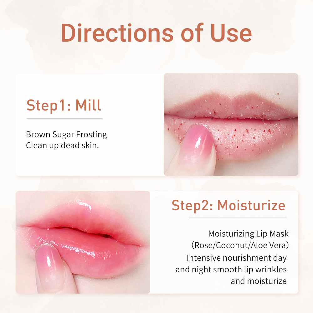 LANBENA son dưỡng mặt nạ môi son môi tẩy tế bào chết cho môi dưỡng ẩm 1cái Lip Balm Lip Mask Lipstick Lip Scrub Exfoliating Moisturizing 1pcs