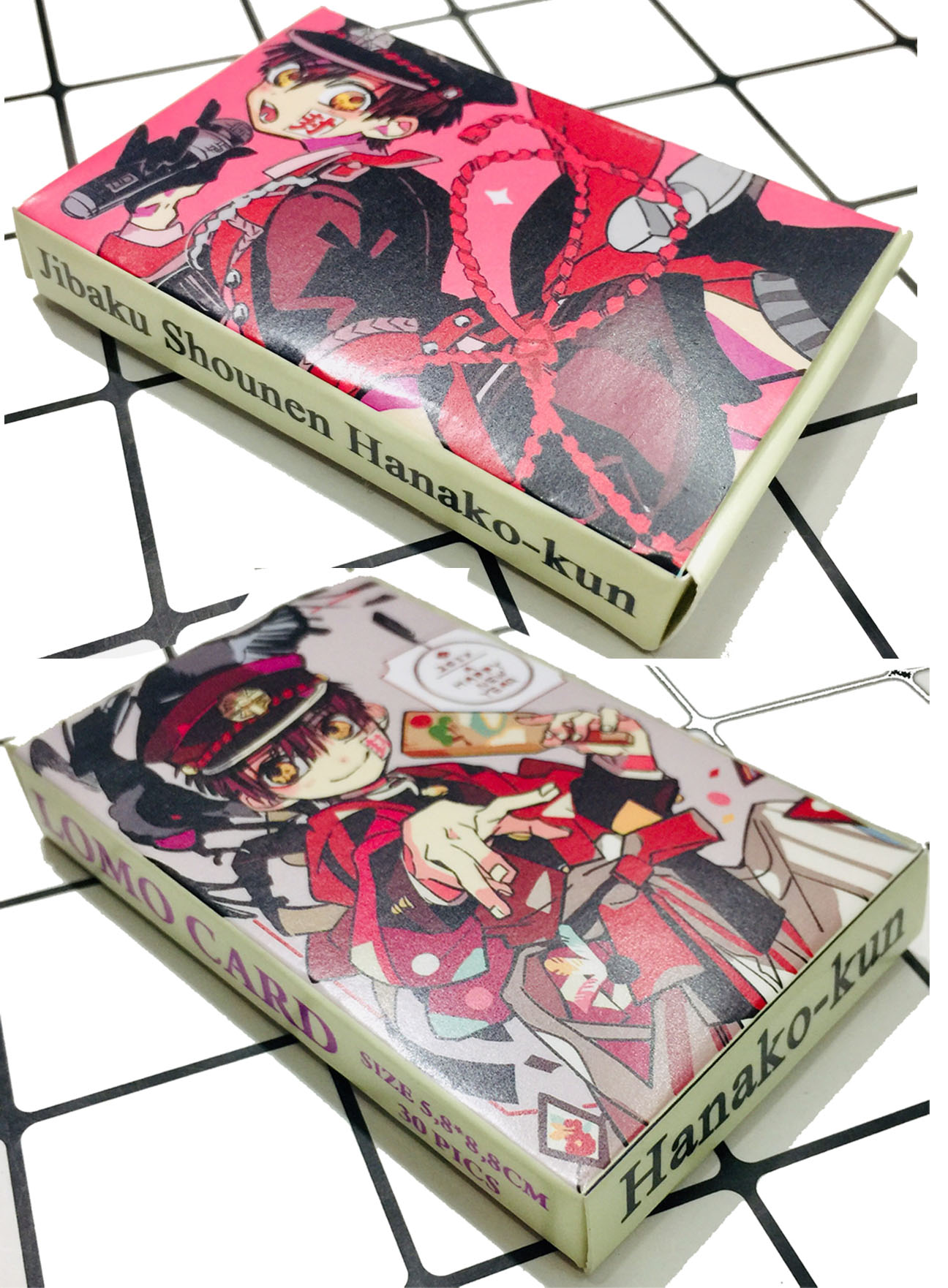 Hộp ảnh lomocard set 30 tấm ảnh khác nhau Jibaku Shounen Hanako-kun