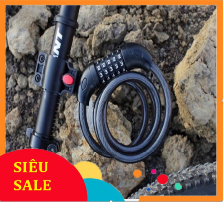 Khoá xe đạp mật mã 5 số tonyon