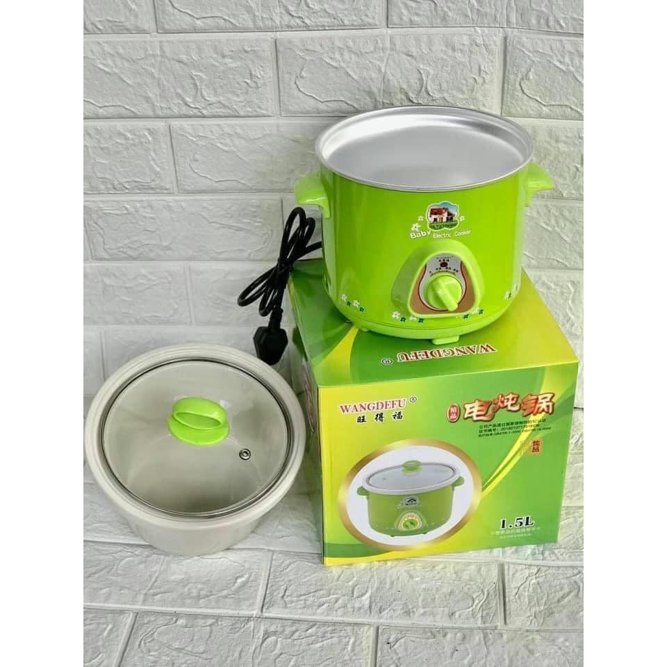 NỒI HẦM CHÁO CHẬM 1,5L - 2,5L