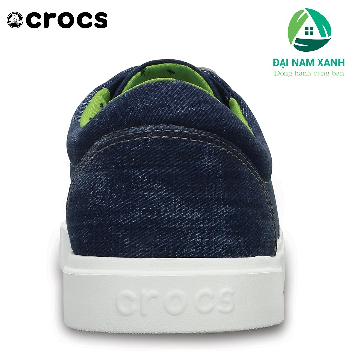 Giày Thời Trang Nam Crocs CitiLane Canvas Lace (màu Navy)