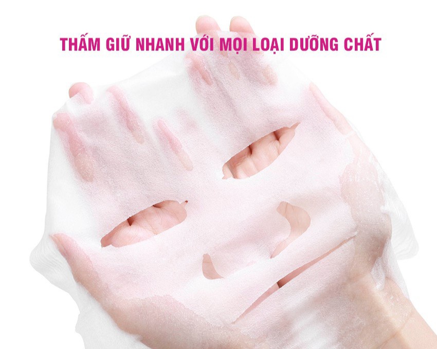 Mặt nạ giấy khô 10 miếng( lột mụn, đắp mặt nạ)