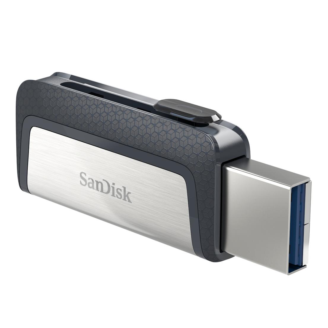 USB OTG Sandisk Ultra Dual Type-C 3.1 32GB 150MB/s (Bạc)