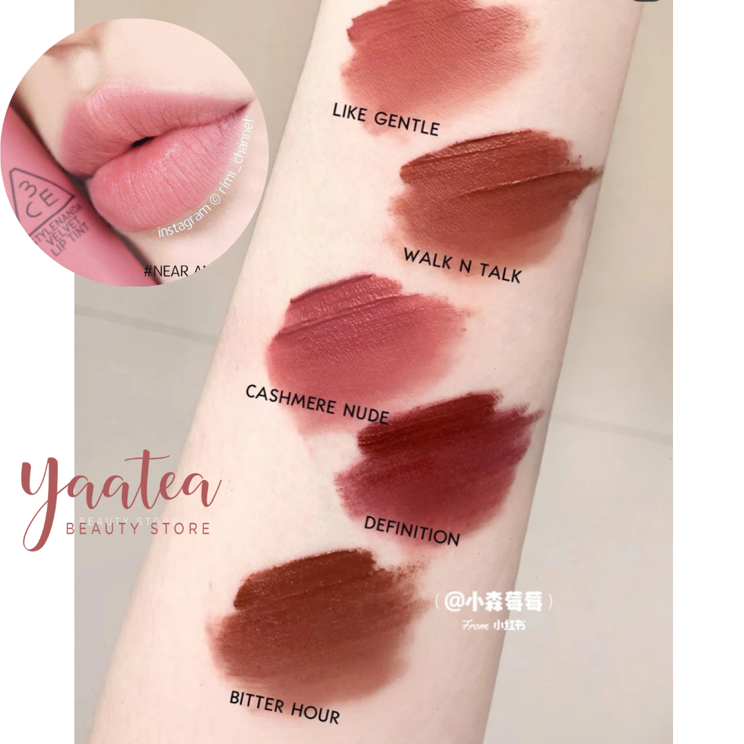 [CHÍNH HÃNG] Son Kem 3CE Velvet Lip Tint
