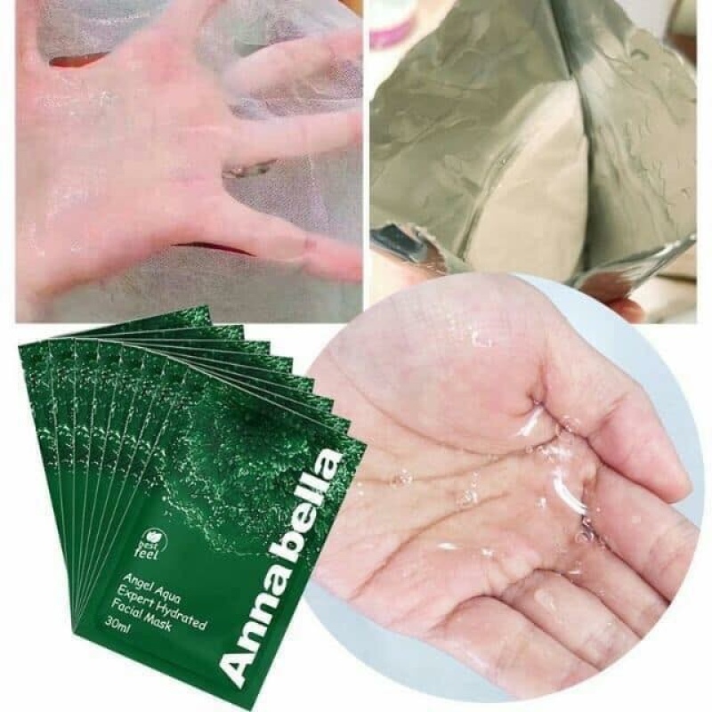 Mặt nạ tảo biển Anna Bella (hộp 10 miếng)