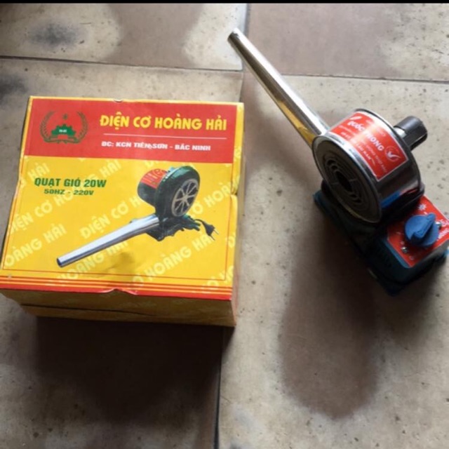 Quạt Khò Than Loại To Và Bé