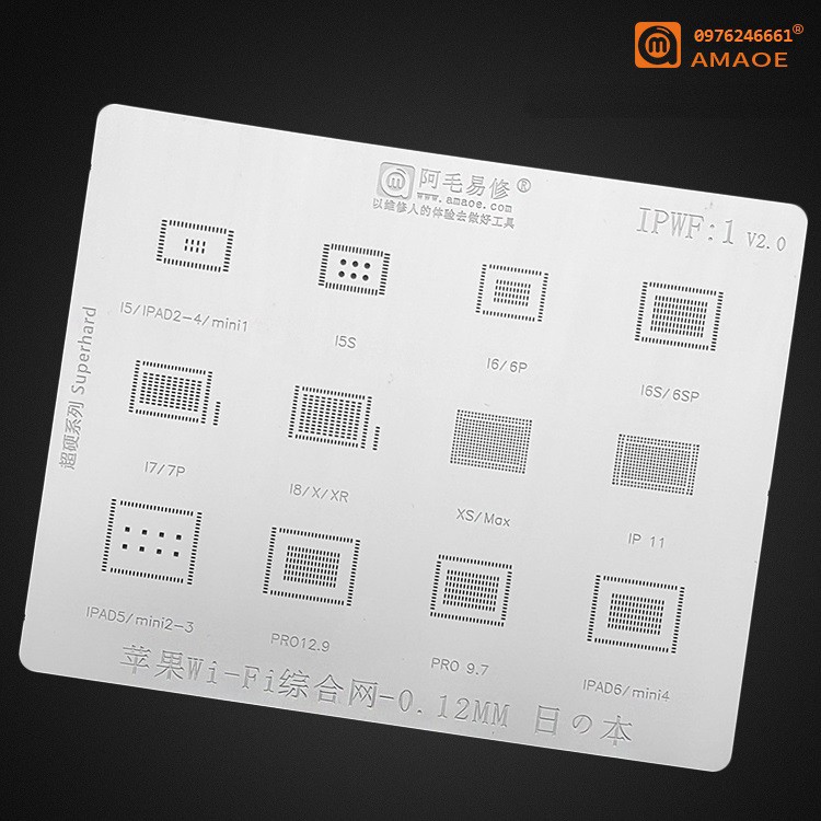 Vỉ làm chân ic WiFi các dòng iPhone/ iPad IPWF:1
