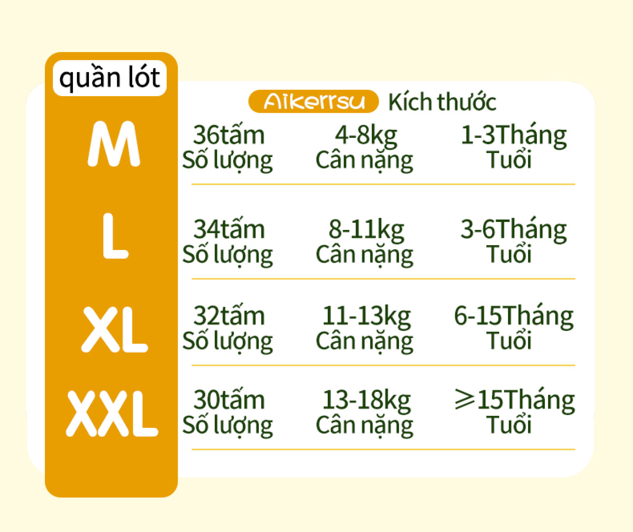 50/100 tã bỉm tã quần Tushie Treats cho bỉm em bé Công nghệ Nhật bản ôm sát thấm hút thông thoáng NB/S/M/L/XL/XXL/XXXL