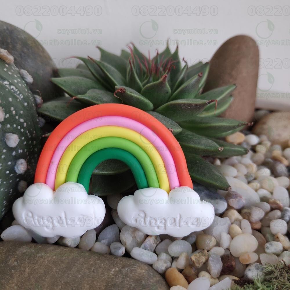 Cầu vồng tình yêu set 2 cái - Trang trí tiểu cảnh Terrarium