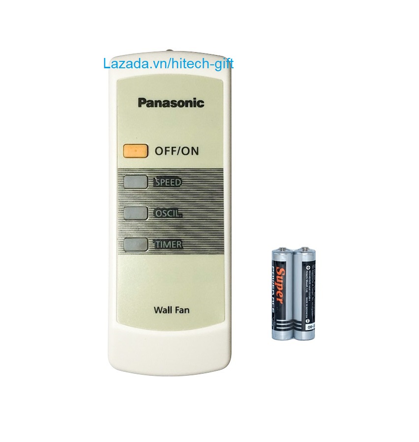Remote Quạt Máy Panasonic Điều Khiển Từ Xa Quạt Treo Tường