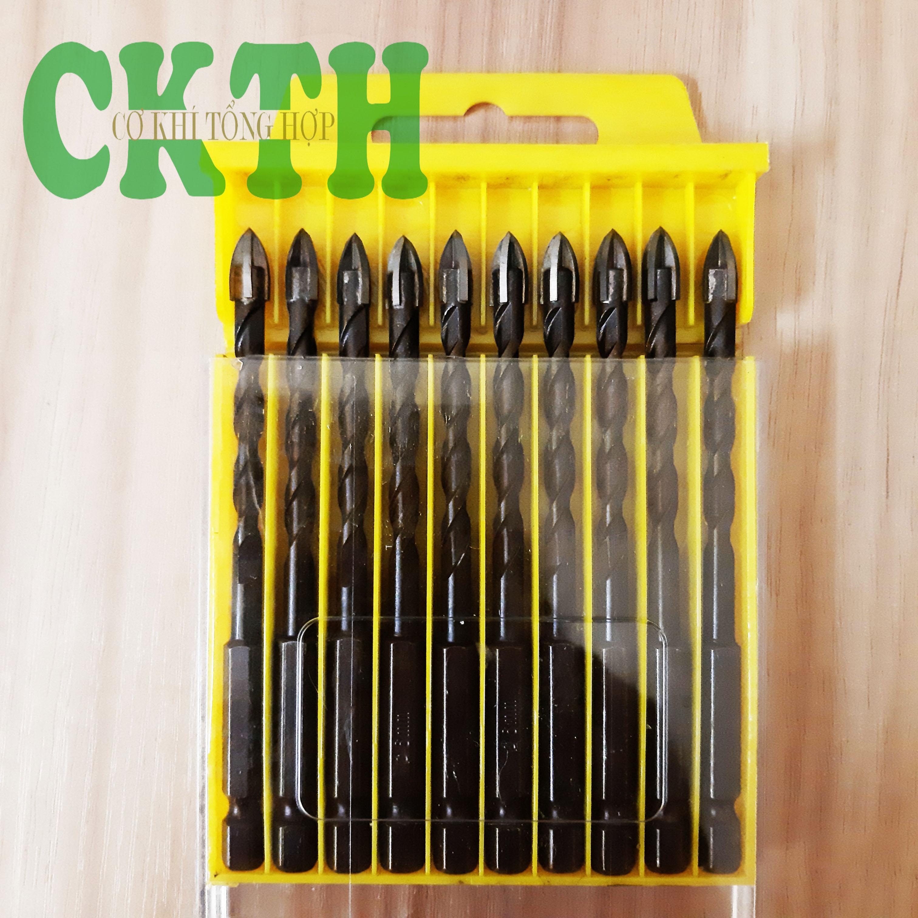 Mũi Khoan Đa Năng, Khoan Đá Hoa, Gạch Men, Tường... Phi 6