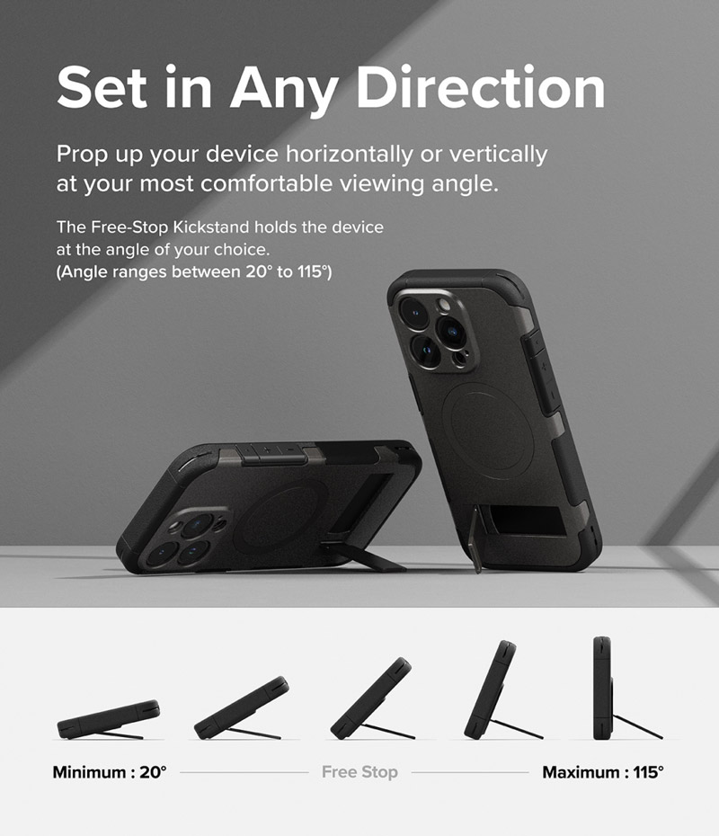 Ốp lưng iPhone 15 Pro Max/15 Pro RINGKE Alles