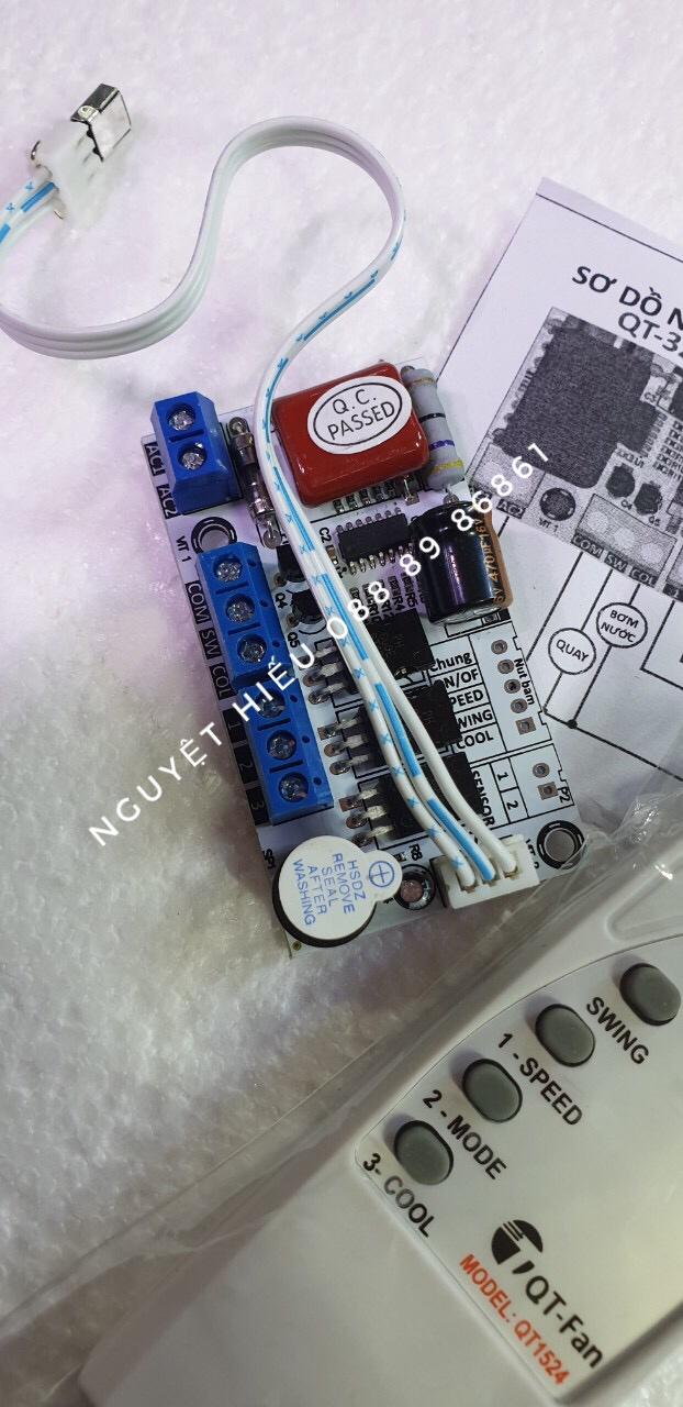 Bo mạch quạt hơi nước đa năng QT-Fan
