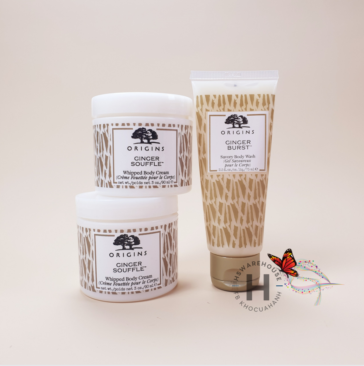 [HCM]Set chăm sóc cơ thể Origins Ginger Burst