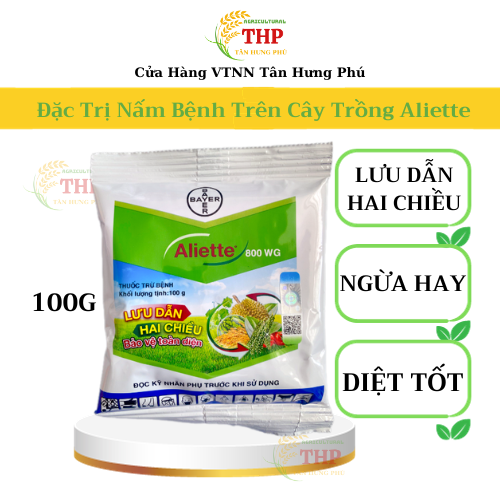 Thuốc Trừ Bệnh Aliette 80WG gói 100g (Bayer)