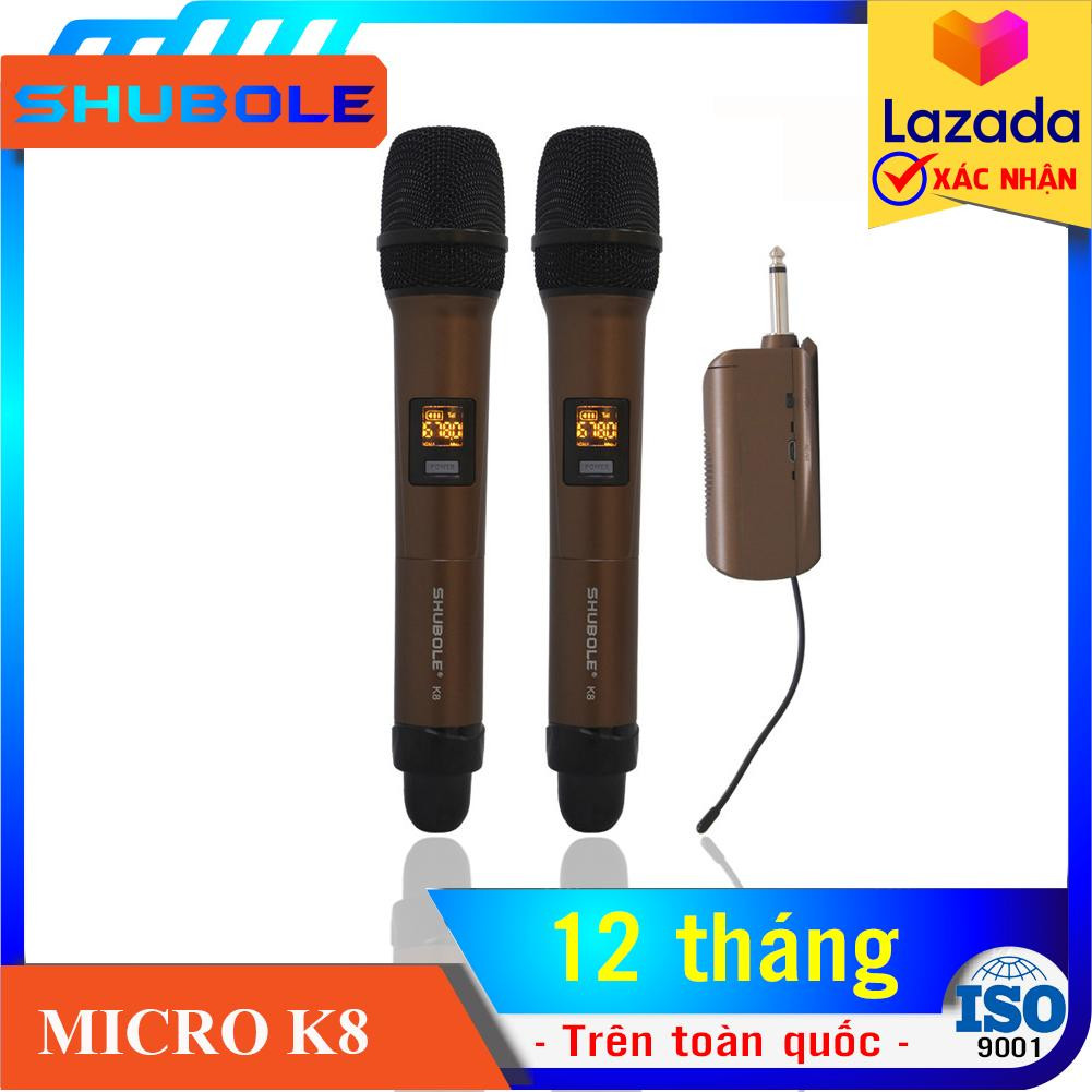 Micro karaoke không dây cao cấp tần số UHFchống hú khử ồn - mich khong day