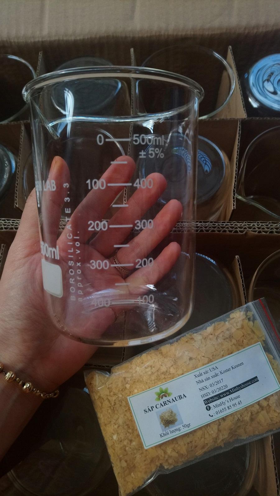 Cốc thuỷ tinh chịu nhiệt 500ml ( loại 1 )
