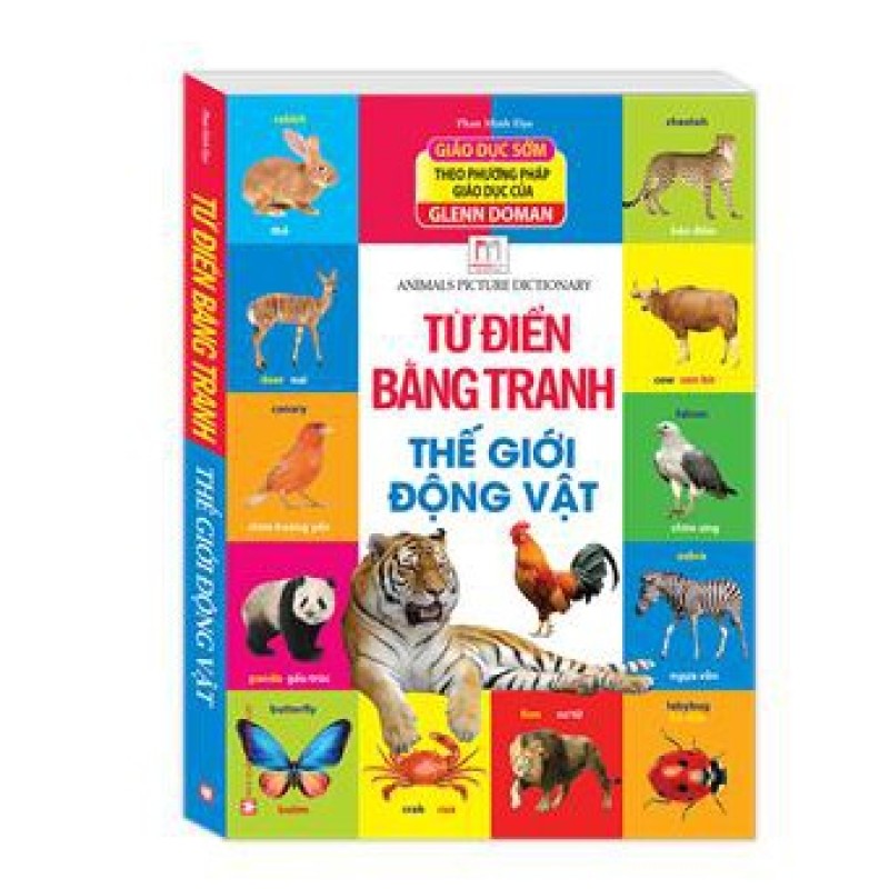 Sách - Từ điển bằng tranh - Thế giới động vật (giấy cứng) - Mhbooks