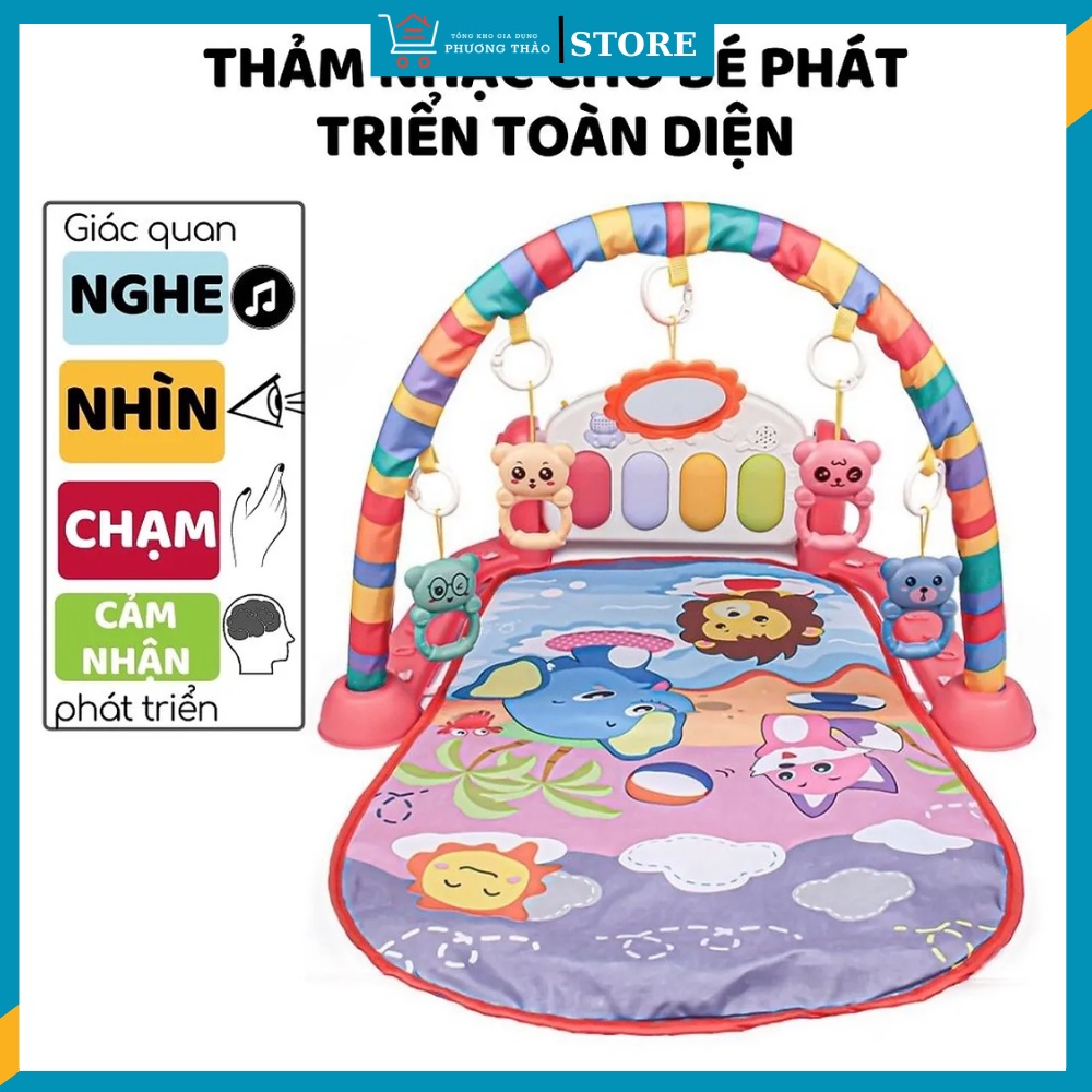 THẢM NHẠC PIANO NẰM CHƠI CHO BÉ