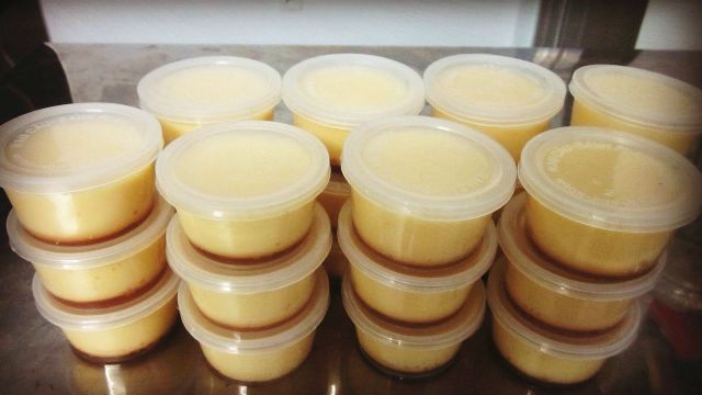 [HCM]Hủ nhựa đựng bánh flan số 3 (1 bịch 50 hủ)