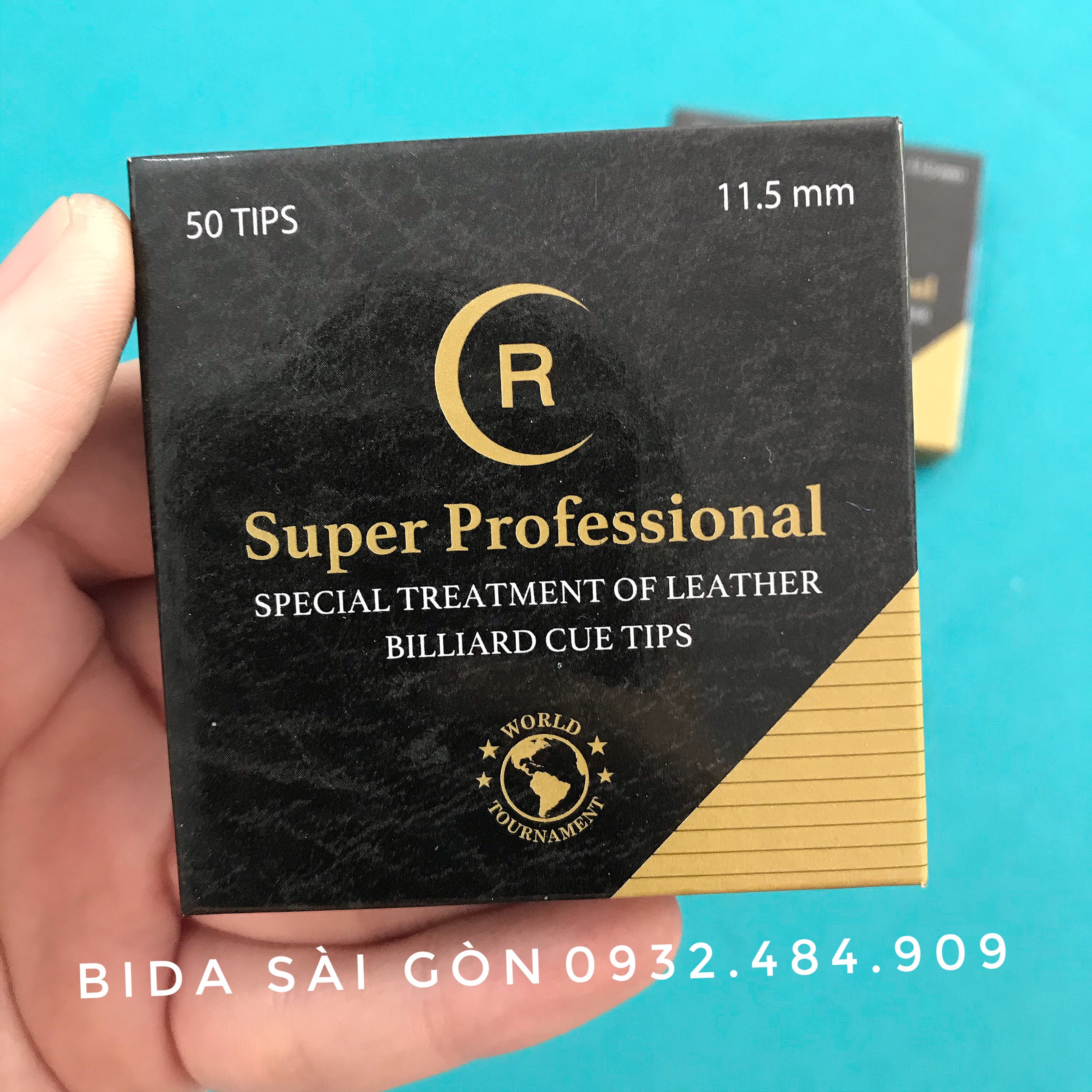 Hộp 50 cái Đầu cơ bida R cao cấp ( Super Professional)