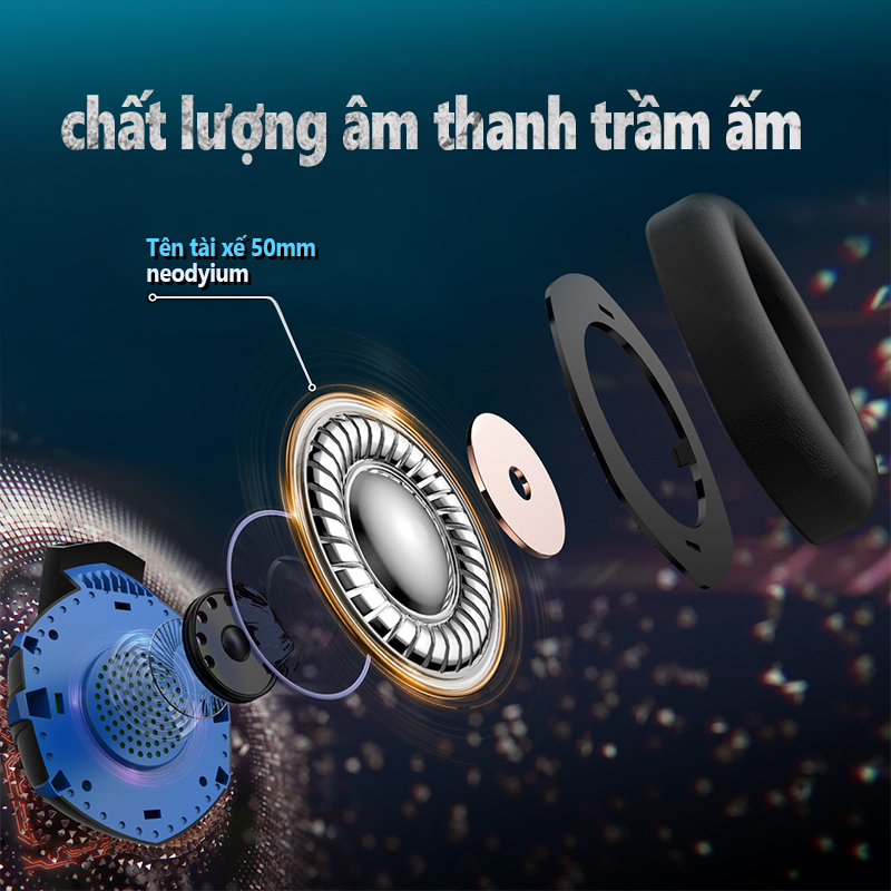 Tai nghe Chơi game Chụp tai Có dây ONIKUMA K1 Có Mic RGB LED Tay nghe Headphone Gaming Máy tính Xách tay PC Laptop