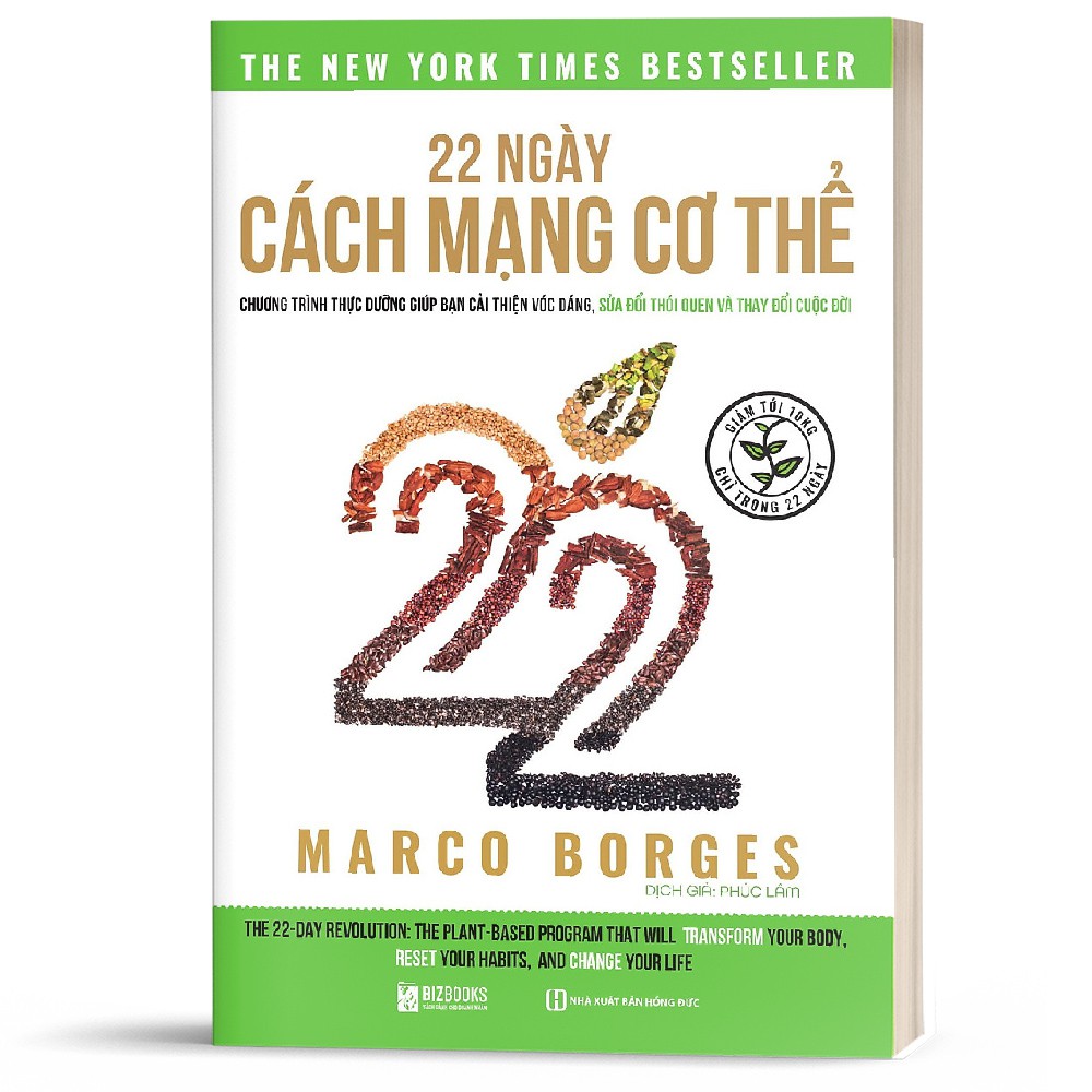 Sách 22 ngày cách mạng cơ thể mcsk8442
