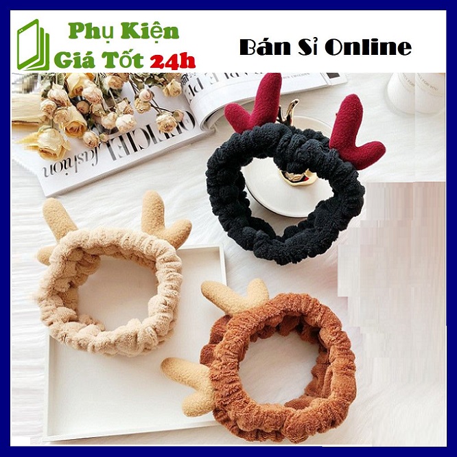 ⚡ băng đô 3d nai con siêu cute - dày mềm mịn cao cấp - siêu bền ⚡