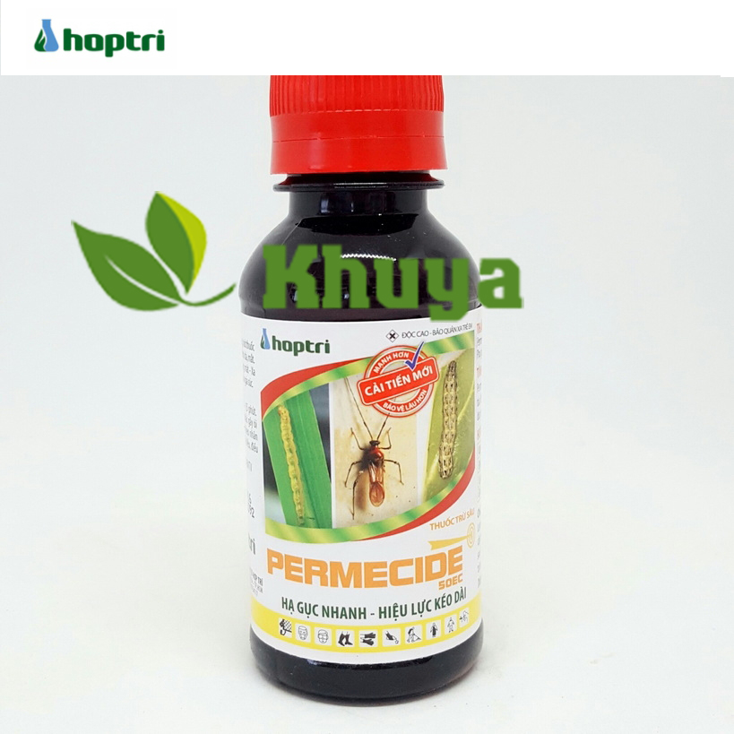Trừ sâu Permecide 50EC 100ml Hợp Trí Đặc tr Bọ xít muỗi và Sâu