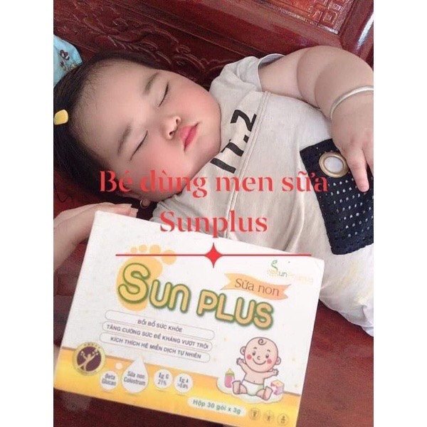 [Hoàn tiền 6%] Combo men hữu cơ Sữa non Sunplus - SỮA NON SUN PLUS