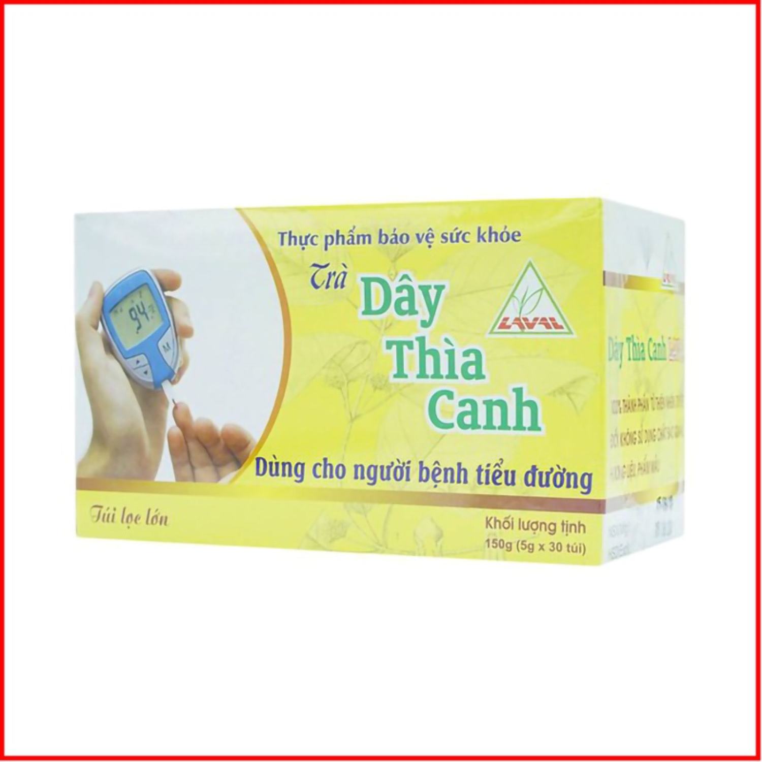 Trà Dây Thìa Canh Dành Cho Người Tiểu Đường HỘP 30 TÚI LỌC