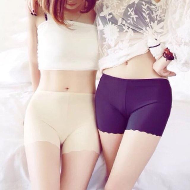 【HOT SALE】 Quần mặc trong váy thun mát lạnh