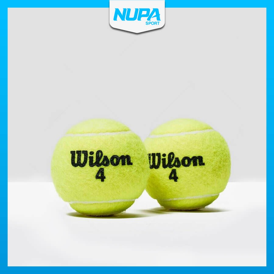 Banh Tennis Wilson Đỏ 4 Trái