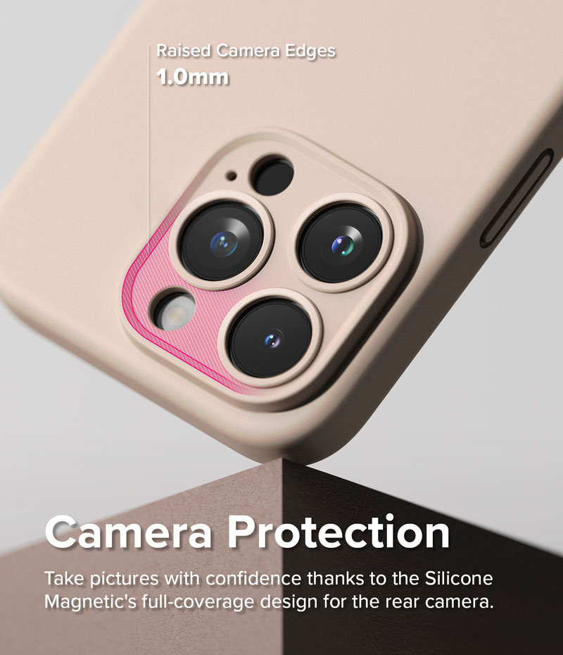 Ốp lưng iPhone 15 Pro Max/15 Pro/15 Plus/15 RINGKE Silicone Magnetic