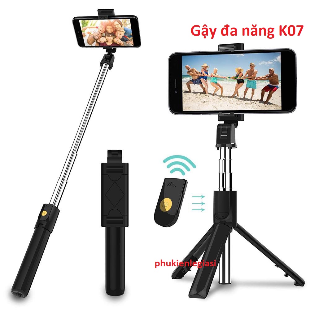 Gậy chụp ảnh 3 chân đa năng tripod k07