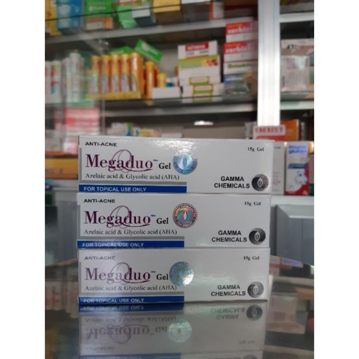 ɡel Bôi Mụn Megaduo ɡel 15g (AHA)